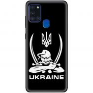Чохол для Samsung Galaxy A21S (A217) MixCase патріотичні козак Ukraine
