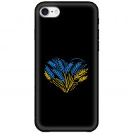 Чохол для iPhone 7 / 8 MixCase патріотичні синьо-жовта пшениця