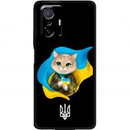 Чохол для Xiaomi 11T / 11T Pro MixCase патріотичні котик зелені очі