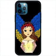 Чохол для iPhone 13 Pro MixCase патріотичні українка ангел