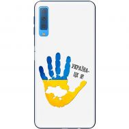 Чохол для Samsung Galaxy A7 2018 (A750) MixCase патріотичні я Україна-це я