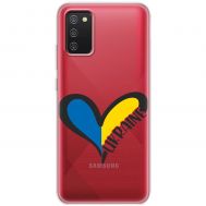 Чохол для Samsung Galaxy A02S (A025) MixCase патріотичні Ukraine