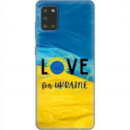 Чохол для Samsung Galaxy A31 (A315) MixCase патріотичні love Ukraine