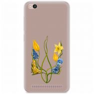 Чохол для Xiaomi Redmi 5A MixCase патріотичні квіти у формі герба