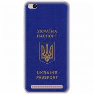 Чохол для Xiaomi Redmi 5A MixCase патріотичні Україна паспорт