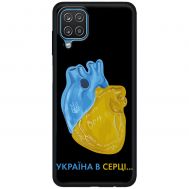 Чохол для Samsung Galaxy A12 / M12 MixCase патріотичні Україна в серці
