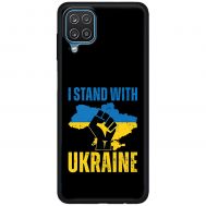 Чохол для Samsung Galaxy A12 / M12 MixCase патріотичні i stand with Uk