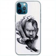 Чохол для iPhone 12 Pro MixCase патріотичні козак та сокіл