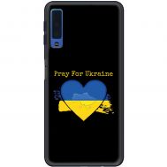 Чохол для Samsung Galaxy A7 2018 (A750) MixCase патріотичні pray for Ukrain