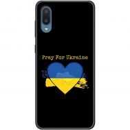 Чохол для Samsung Galaxy A02 (A022) MixCase патріотичні pray for Ukraine