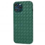 Чохол для iPhone 12 Pro Max Weaving case зелений