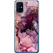 Чохол для Samsung Galaxy M31s (M317) MixCase мармур рожевий