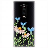 Чохол для Xiaomi Mi 9T / Redmi K20 Mixcase квіти волошки та ромашки