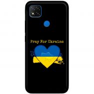 Чохол для Xiaomi Redmi 9C MixCase патріотичні pray for Ukraine