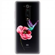 Чохол для Xiaomi Mi 9T / Redmi K20 Mixcase квіти колібрі в півоні