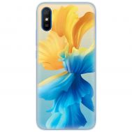 Чохол для Xiaomi Redmi 9A MixCase патріотичні квітка України