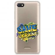 Чохол для Xiaomi Redmi 6A MixCase патріотичні save ukraine