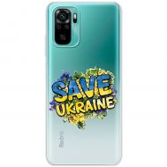 Чохол для Xiaomi Redmi Note 10 / 10s MixCase патріотичні save ukraine