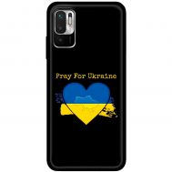 Чохол для Xiaomi Redmi Note 10 5G / Poco M3 Pro MixCase патріотичні pray for Ukraine