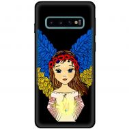 Чохол для Samsung Galaxy S10 (G973) MixCase патріотичні українка ангел