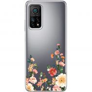 Чохол для Xiaomi Mi 10T / Mi 10T Pro Mixcase квіти квіточки
