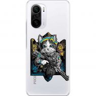 Чохол для Xiaomi Poco F3 MixCase патріотичні кіт захисник