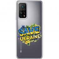 Чохол для Xiaomi Mi 10T / Mi 10T Pro MixCase патріотичні save ukraine