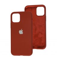 Чохол для iPhone 11 Pro Silicone Full червоний / dark red