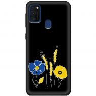 Чохол для Samsung Galaxy M21 / M30s MixCase патріотичні квіти україни