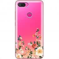 Чохол для Xiaomi Mi 8 Lite Mixcase квіти квіточки