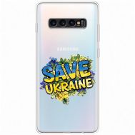Чохол для Samsung Galaxy S10+ (G975) MixCase патріотичні save ukraine