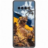 Чохол для Samsung Galaxy S10+ (G975) MixCase патріотичні бійці України