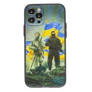 Чохол для iPhone 12 Pro WAVE Ukraine Shadow Matte to victory