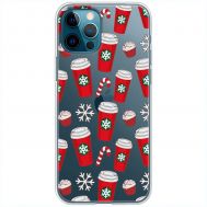 Чохол для iPhone 12 Pro MixCase Новий рік зимова кава