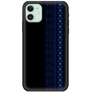 Чохол для iPhone 11 MixCase патріотичні синій колір вишиванки
