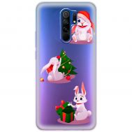 Чохол для Xiaomi Redmi 9 MixCase Новий рік символ року кролик