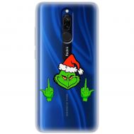 Чохол для Xiaomi Redmi 8 MixCase Новий рік Грінч проти Різдва