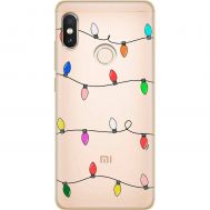 Чохол для Xiaomi Redmi Note 5 / 5 Pro MixCase Новий рік кольорова гірлянда