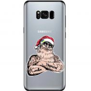 Чохол для Samsung Galaxy S8 (G950) Новий рік Санта Клаус за Україну