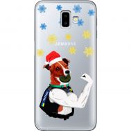 Чохол для Samsung Galaxy J6+ 2018 (J610) MixCase Новий рік новорічний Патрон