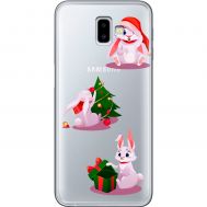 Чохол для Samsung Galaxy J6+ 2018 (J610) MixCase Новий рік символ року кролик