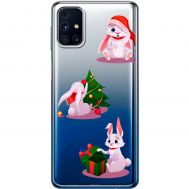 Чохол для Samsung Galaxy M31s (M317) MixCase Новий рік символ року кролик