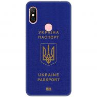 Чохол для Xiaomi Xiaomi Redmi Note 6 Pro MixCase патріотичні Україна паспорт
