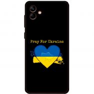 Чохол для Samsung Galaxy A04 (A045) MixCase патріотичні pray for Ukraine