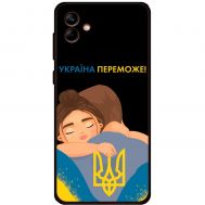 Чохол для Samsung Galaxy A04 (A045) MixCase патріотичні Україна переможе