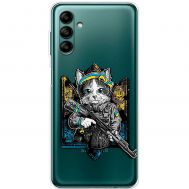 Чохол для Samsung Galaxy A04S (A047) MixCase патріотичні кіт захисник