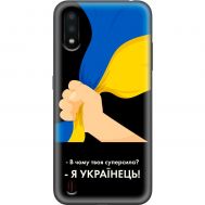 Чохол для Samsung Galaxy A01 (A015) MixCase патріотичні я Українець