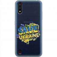 Чохол для Samsung Galaxy A01 (A015) MixCase патріотичні save ukraine