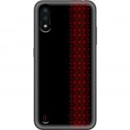 Чохол для Samsung Galaxy A01 (A015) MixCase патріотичні червоний колір вишиванки
