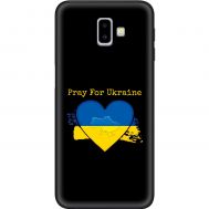 Чохол для Samsung Galaxy J6+ 2018 (J610) MixCase патріотичні pray for Ukraine